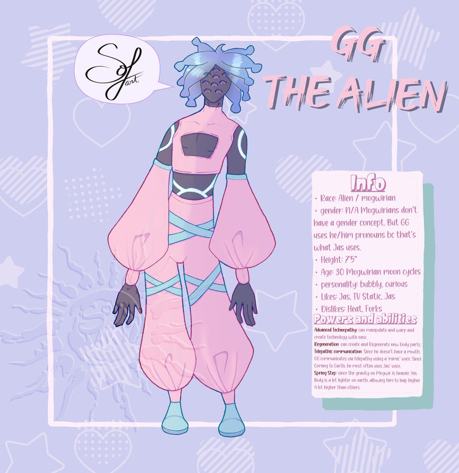 GG Character Sheet - Mascot