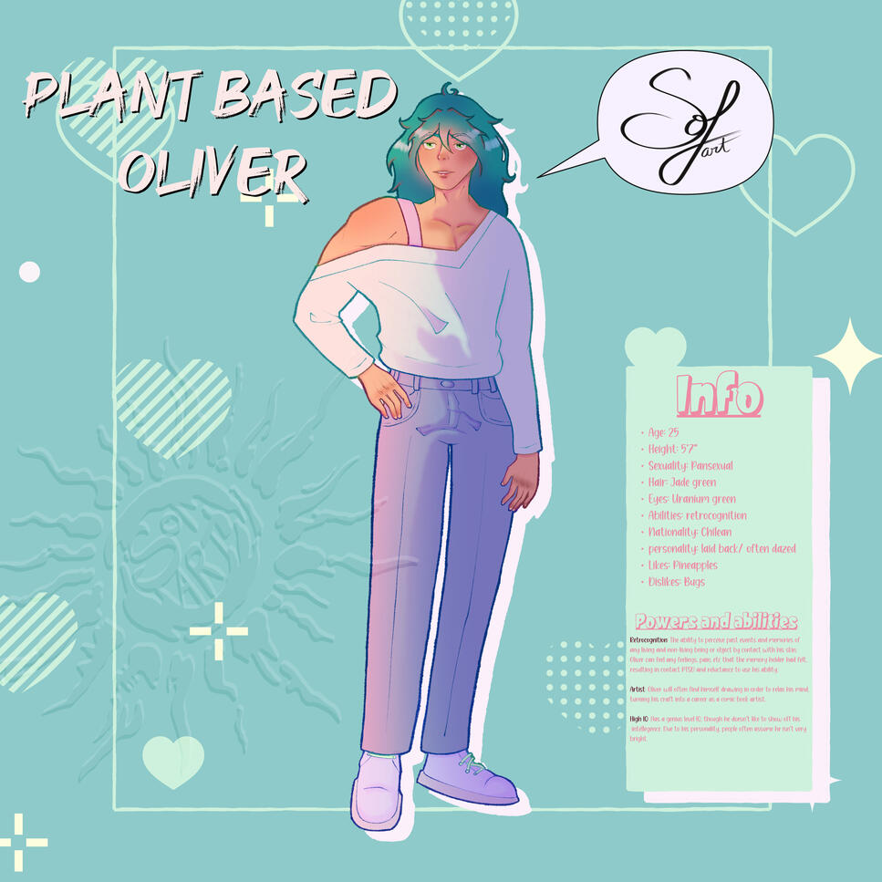 Plant Based oliver - Original Character